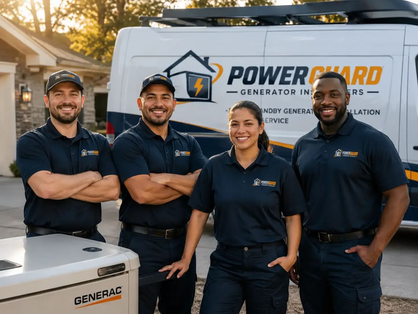 Generator Installation company in Fred, TX